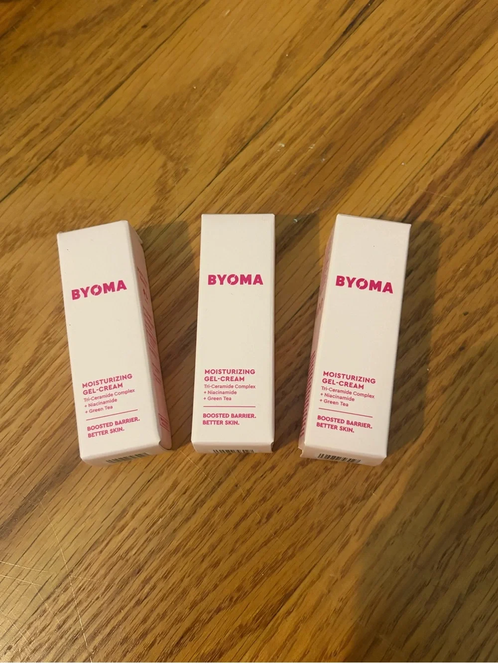 Bundle of 5! BYOMA Creamy Jelly Cleanser & Moisturizing Gel-Cream Skincare set